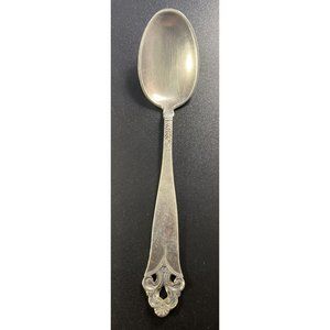 NORWEGIAN NORWAY MARTHINSEN 830S 'LILLEMOR' DEMITASSE SPOON 4.5”
